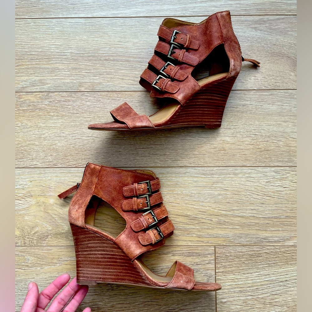 Nine West wedge sandals
